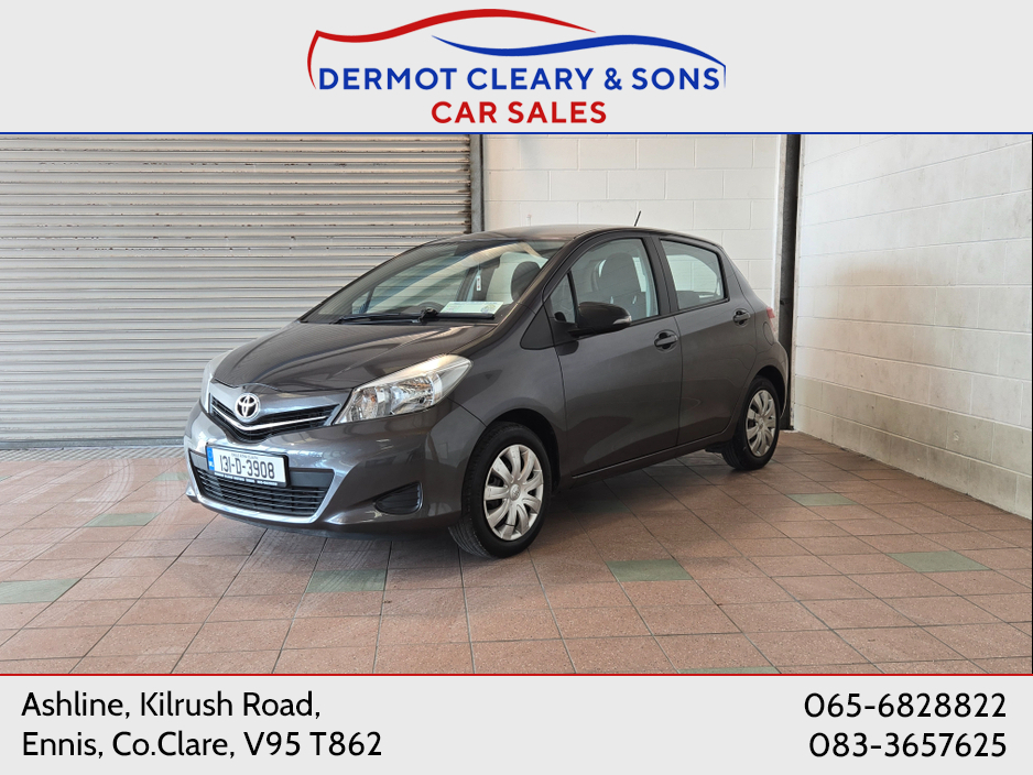 2013 Toyota Yaris 1.0 LUNA 4DR €8,250