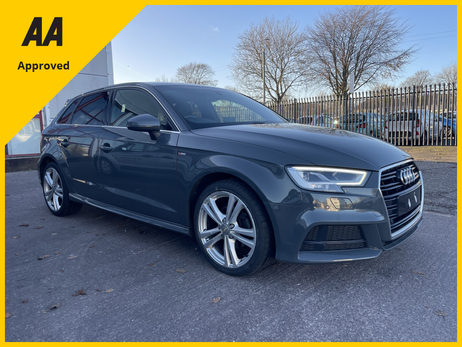 2018 Audi A3 S LINE 1.0cc TFSI SPORTBACK FREE DELIVERY €17,750