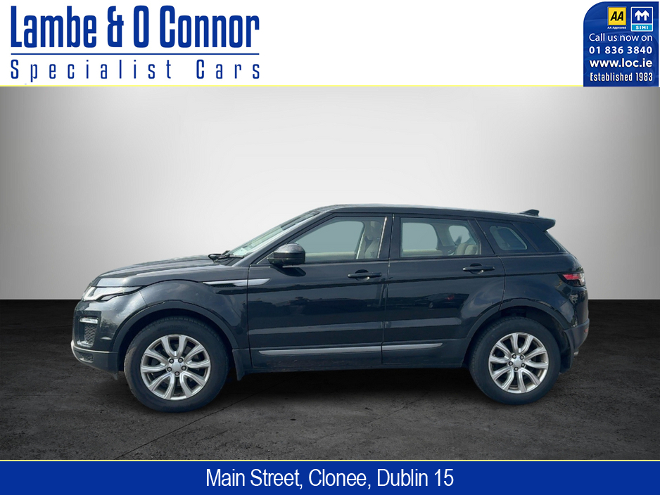 2019 Land Rover Range Rover Evoque EVO TD4 SPECIAL EDITION **** AUTOMATIC  **** BLACK / CREAM LEATHER **** PAN ROOF **** HEATED SEATS *** REVERSE CAMERA **** BEST AVAILABLE **** €25,950
