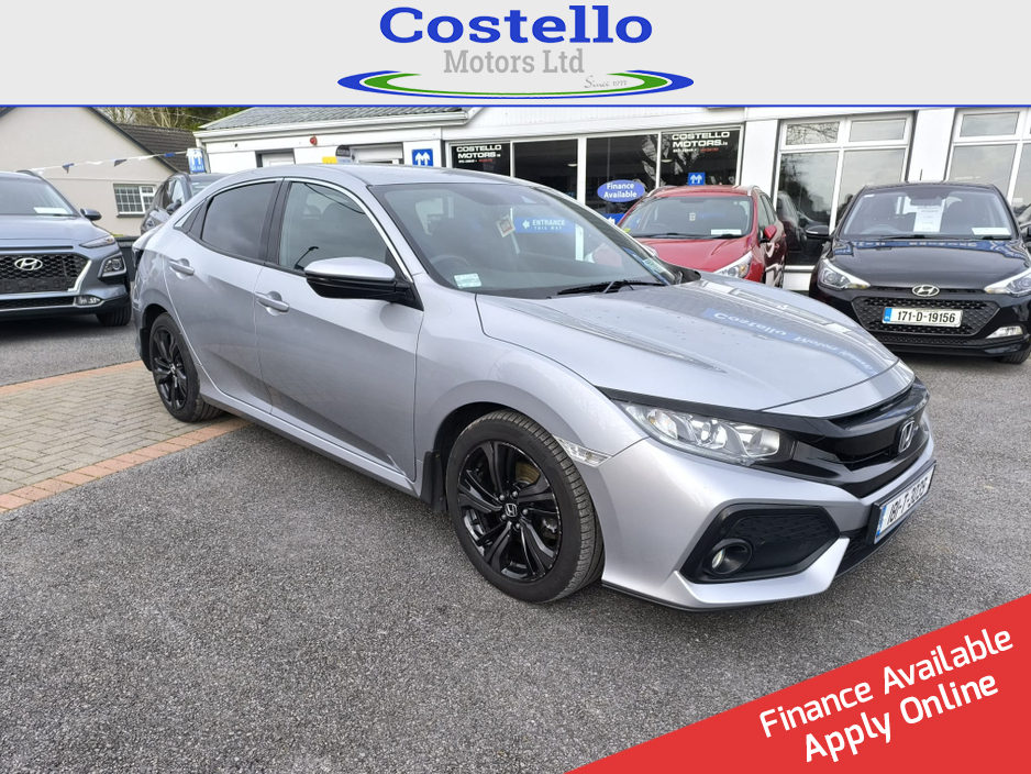 2018 Honda Civic 5DR 1.6 I-DTEC SMART P PLUS €16,900