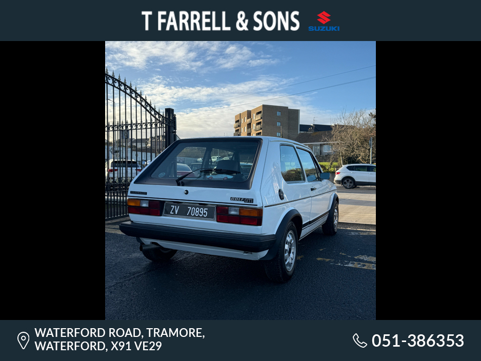 1982 Volkswagen Golf 1.8 GTI 8V 3DR 25TH ANNIVERSARY EDITION CAMPAIGN 03 €24,950