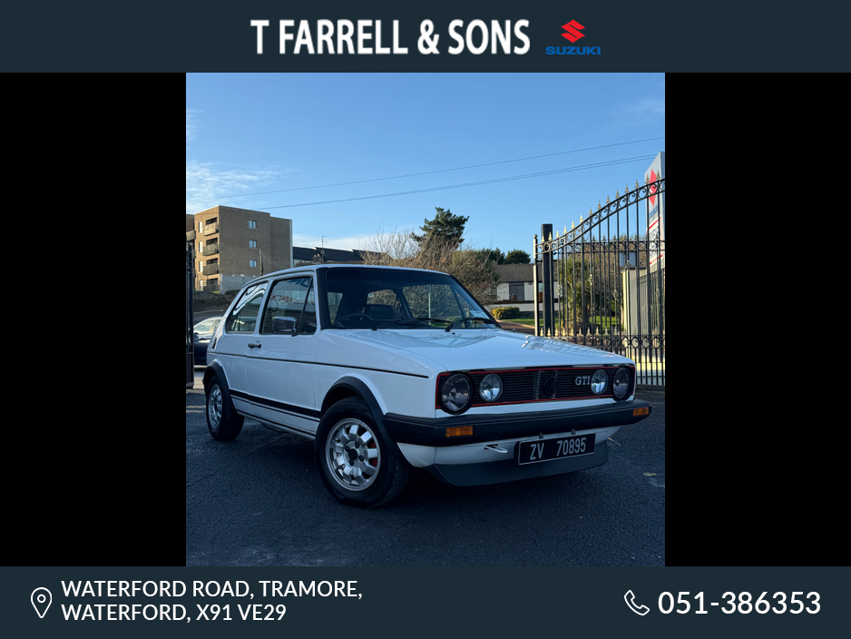 1982 Volkswagen Golf 1.8 GTI 8V 3DR 25TH ANNIVERSARY EDITION CAMPAIGN 03 €24,950