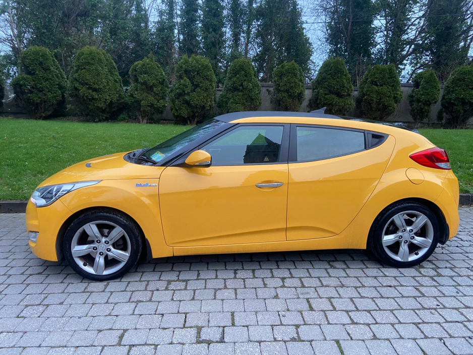 2013 Hyundai Veloster 1.6 PETROL 3DR**//**€280 ROAD TAX**//**REVERSE CAMERA**//**PARKING SENSORS**//**ALLOYS**//**AIR CON**//**FRONT FOGS**//**BLUETOOTH! €6,950