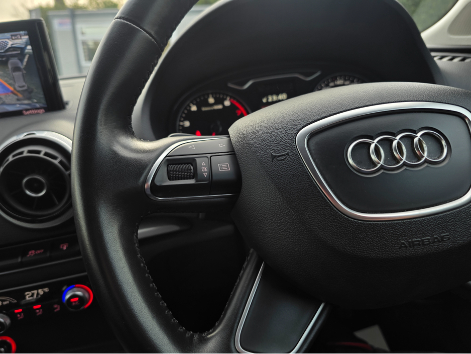2015 Audi A3 1.4 TFSI AUTOMATIC REV CAMERA PARKING SENSORS ALLOS LOW TAX BAND SIMI DEALER €14,750