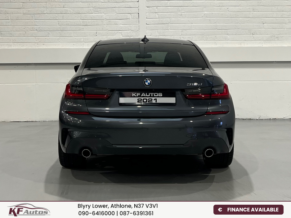2021 BMW 3 Series 318d M Sport 150bhp 4dr Auto - 212 Reg €32,995