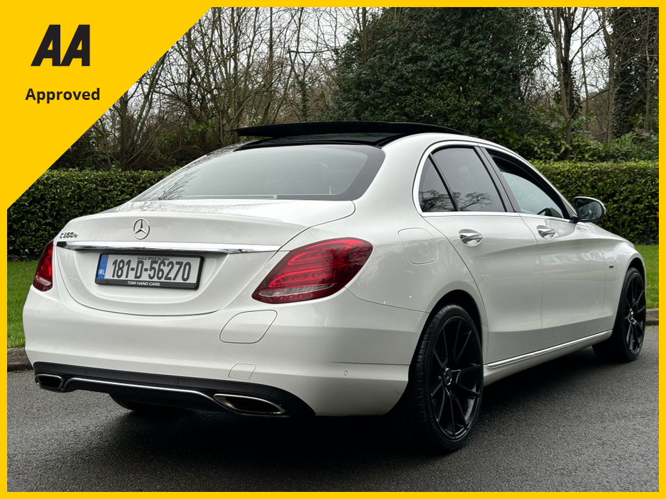 2018 Mercedes-Benz C Class C350e PREMIUM AUTO *PAN ROOF*ELECTRIC SEATS*UPGRADED ALLOYS*AA APPROVED* €19,950