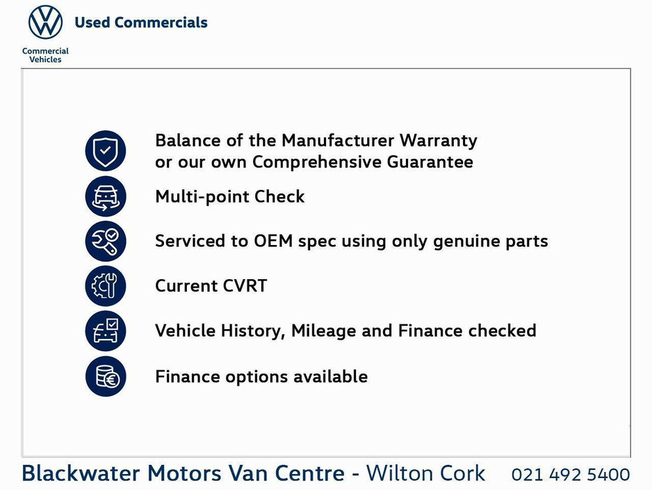 2022 Volkswagen Crafter VAN 35 2.0TDI 177BHP MEDIUM WHEEL BASE HIGHLINE AUTOMATIC 4-MOTION WITH TOWBAR & HEATED SEATS (VAT INVOICE) €32,516