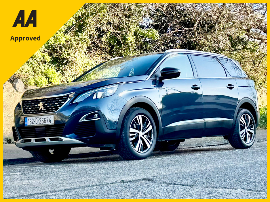 2018 Peugeot 5008 GT LINE !! 1 YR WARRANTY!!ONLY 49K MSL!! €19,900