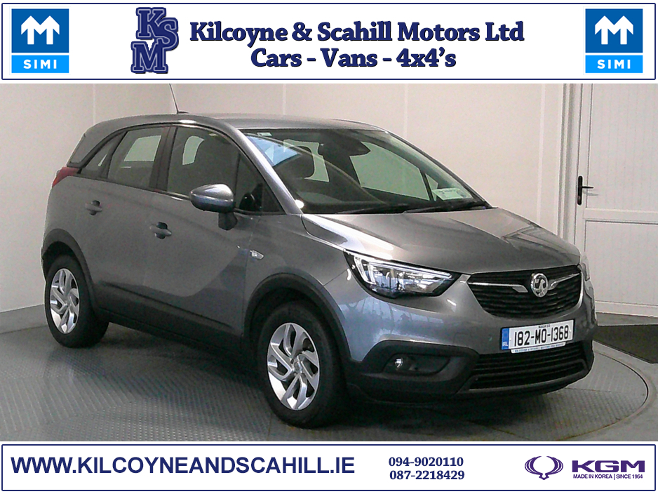 2018 Opel Crossland X 1.5 TD E/TEC SE 102 €12,950