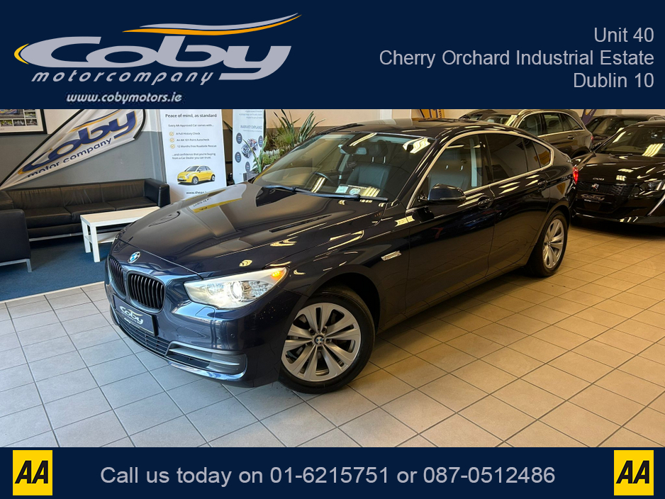 2016 BMW 5 Series D 5N22 4DR AUTO EU6 SE.  NCT, Full Leather, Alloy Wheels, MFSW, Full Electrics, Parking Sensors, Cruise Control, Dual Climate Control, Sat Nav, Heated Seats, Luggage Cover and more. €14,950