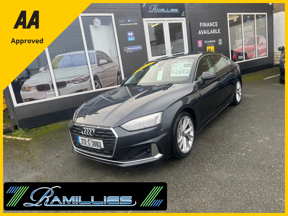 2021 Audi A5 2.0 TDI  35 163BHP AUTO, 12 Month Warranty €26,950