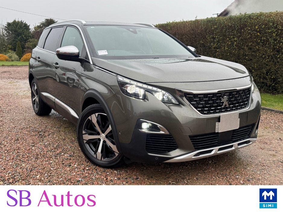 2018 Peugeot 5008 182 Peugeot 5008 GT 7 Seater €25,950