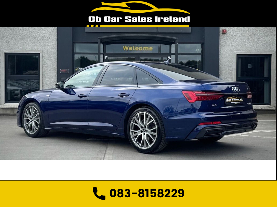 2021 Audi A6 2.0 TDI 40 Black Edition Saloon 4dr Diesel S Tronic quattro 1 OWNER, 4X4 WHEEL DRIVE, REVERSE CAMERA €42,850