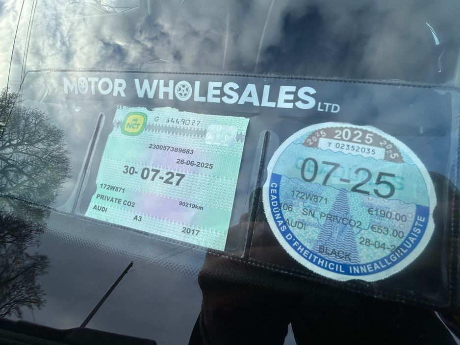 2017 Audi A3  €16,850