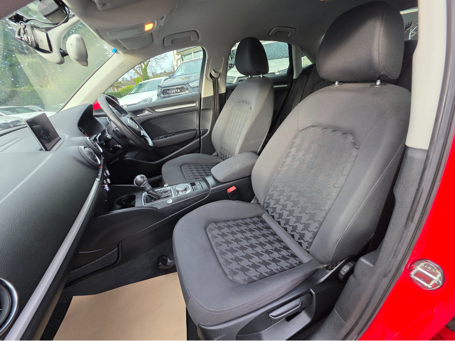 2014 Audi A3 Saloon ( 142 REG )1.4 TFSI SALOON PRIVACY GLASS REVERSING CAMERA - PARKING SENSORS ALLOYS - SIMI DEALER - LOW ROAD TAX BAND €14,950