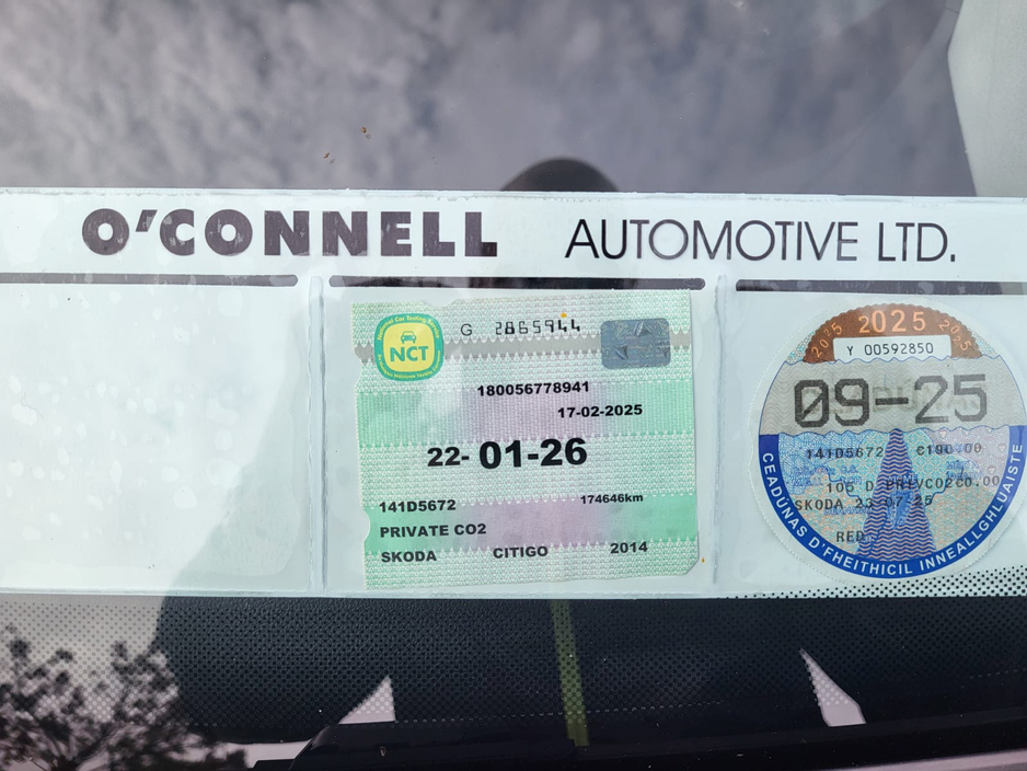 2014 Skoda Citigo  €4,999