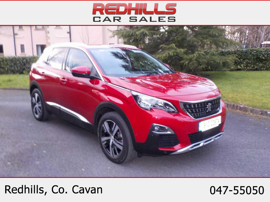 2019 Peugeot 3008 ALLURE 1.2 130PS 6.2 5R  LOW MILES    !! LOW Mileage!! €18,650