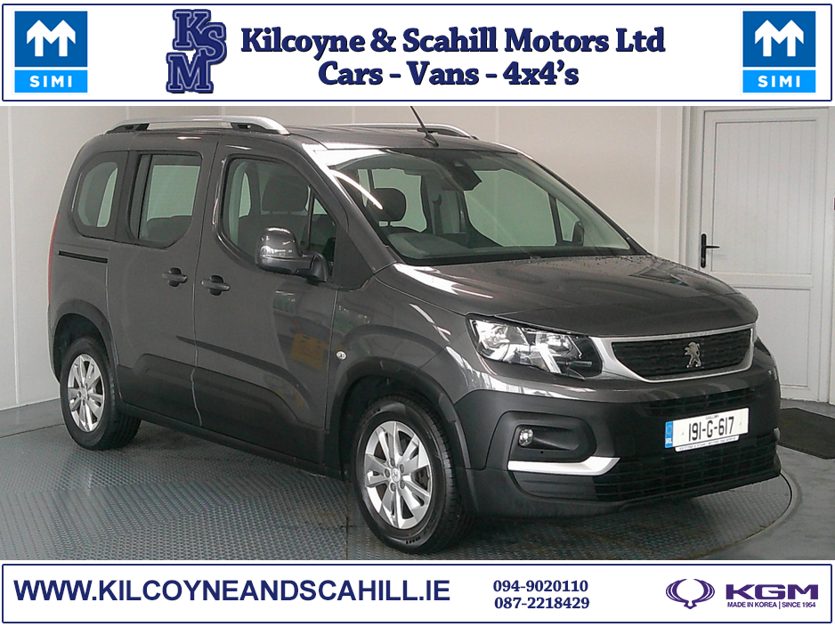 2019 Peugeot Rifter ACTIVE 1.5 HDI 100 6.2 4DR €18,950