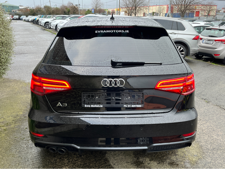 2019 Audi A3 SPORTBACK S-SLINE AUTOMATIC 1.4 PETROL //LOW MILES//HALF LEATHER HEATED SEATS//REVERSE CAMERA//KEYLESS ENTRY//ADAPTIVE CRUISE CONTROL// €23,950
