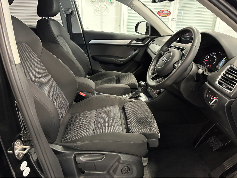 2017 Audi Q3 (172) Q3 SPORT 1.4TFSI S TRONIC LOW KMS VW/AUDI SPECIALISTS WWW.DENISDARCYCARS.IE €20,950