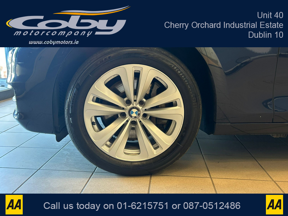 2016 BMW 5 Series D 5N22 4DR AUTO EU6 SE.  NCT, Full Leather, Alloy Wheels, MFSW, Full Electrics, Parking Sensors, Cruise Control, Dual Climate Control, Sat Nav, Heated Seats, Luggage Cover and more. €14,950