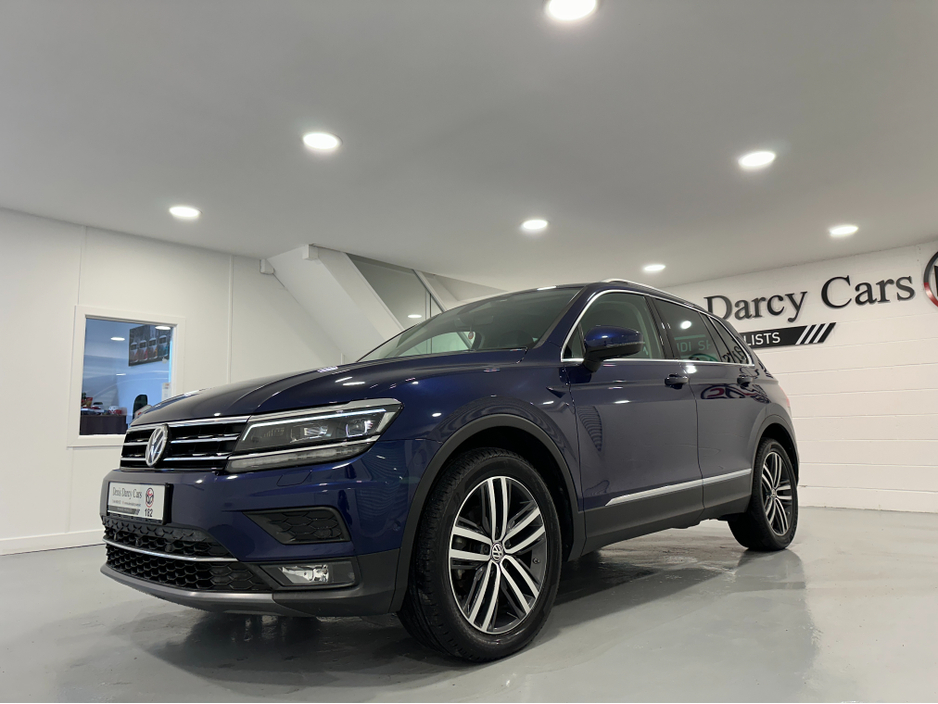 2018 Volkswagen Tiguan (182) TIGUAN 2.0TDI HIGHLINE DSG 4 MOTION VW/AUDI SPECIALISTS WWW.DENISDARCYCARS.IE €26,950