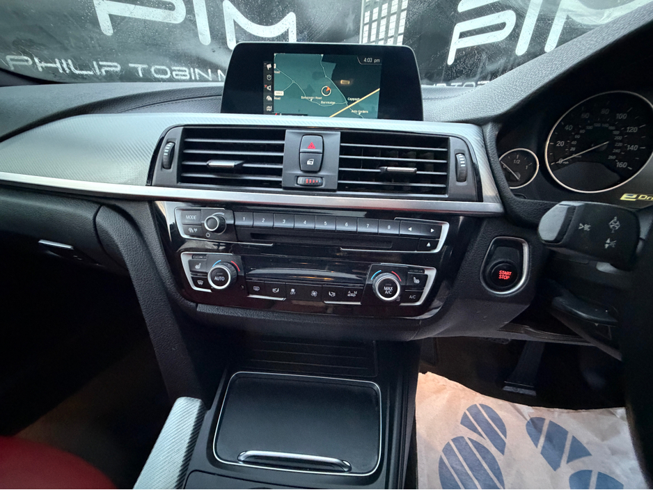 2018 BMW 3 Series 330e M SPORT F30 252HP AUTO Sunroof & Red Leather €20,995