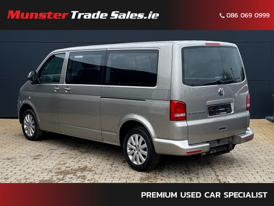 2014 Volkswagen Shuttle LWB 140BHP Wheelchair €18,950
