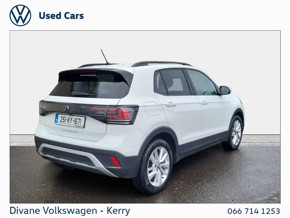 2025 Volkswagen T-Cross EDITION 75 1.0 TSI PETROL 95HP €28,950