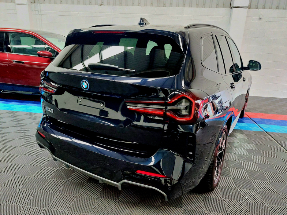 2022 BMW iX3 222 iX3 (NEW MODEL)  M SPORT --- PANORAMIC  SUNROOF --COMFORT PACK-- DRIVER ASSIST PROF PACK --- PARK ASSIST PACK -- ELECTRIC SEATS --- VISIBILITY PACK ---HIGH BEAM ASSIST - WIRELESS CHARGER €31,995