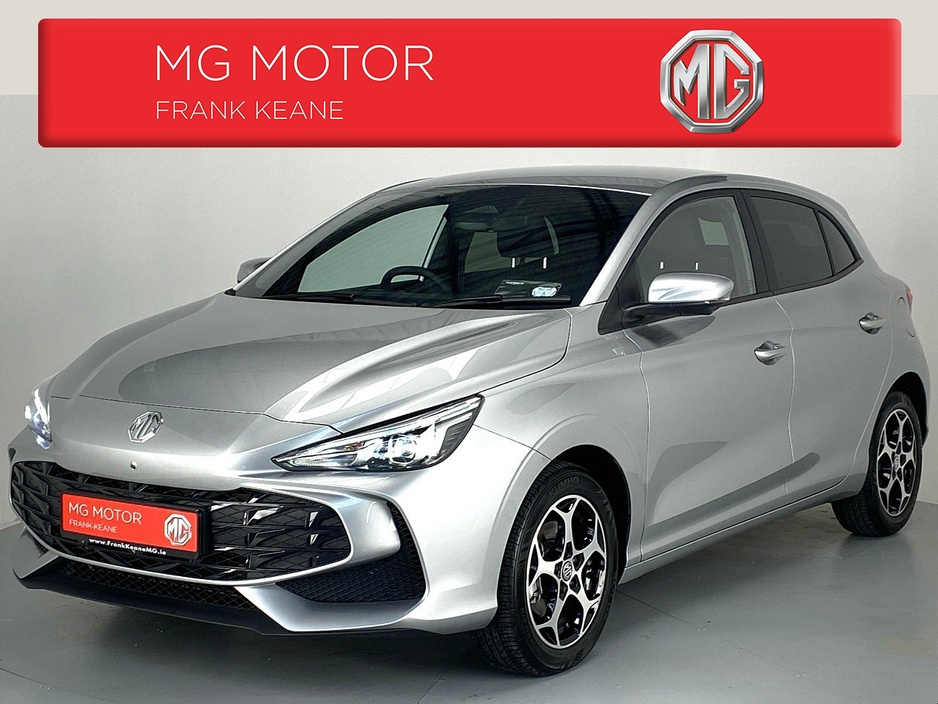 2025 MG MG3 EX-DEMO MG 3 EXCLUSIVE HEV **HALF BLACK LEATHER INTERIOR**ADAPTIVE CRUSIE CONTROL**REAR PARKING SENSORS**360 DEGREE CAMERA**BLIND SPOT DETECTION**ANDROID AUTO/APPLE CARPLAY**FINANCE ARRANGED** €24,495