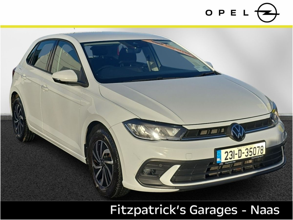 2023 Volkswagen Polo 1.0 TSI 95HP Life DSG (Price includes €1,000 Scrappage Allowance) €21,950