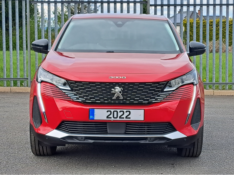 2022 Peugeot 3008 ALLURE 1.5TD 130BHP **8 SPEED AUTOMATIC** €31,500