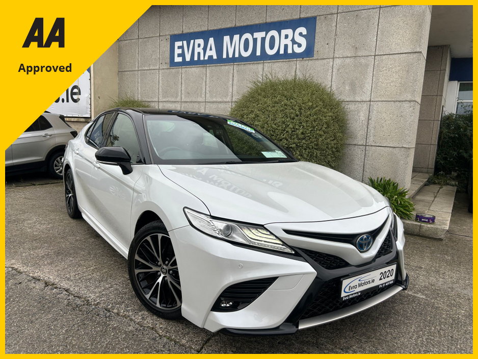 2020 Toyota Camry WS HYBRID AUTOMATIC 2.5 PETROL //JBL SOUND SYSTEM//KEYLESS ENTRY//LEATHER SEATS//REVERSE CAMERA// €26,950