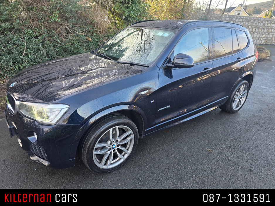 2017 BMW X3 2.0 D F25 XDRIVE20D M SPORT 5DR A €24,999