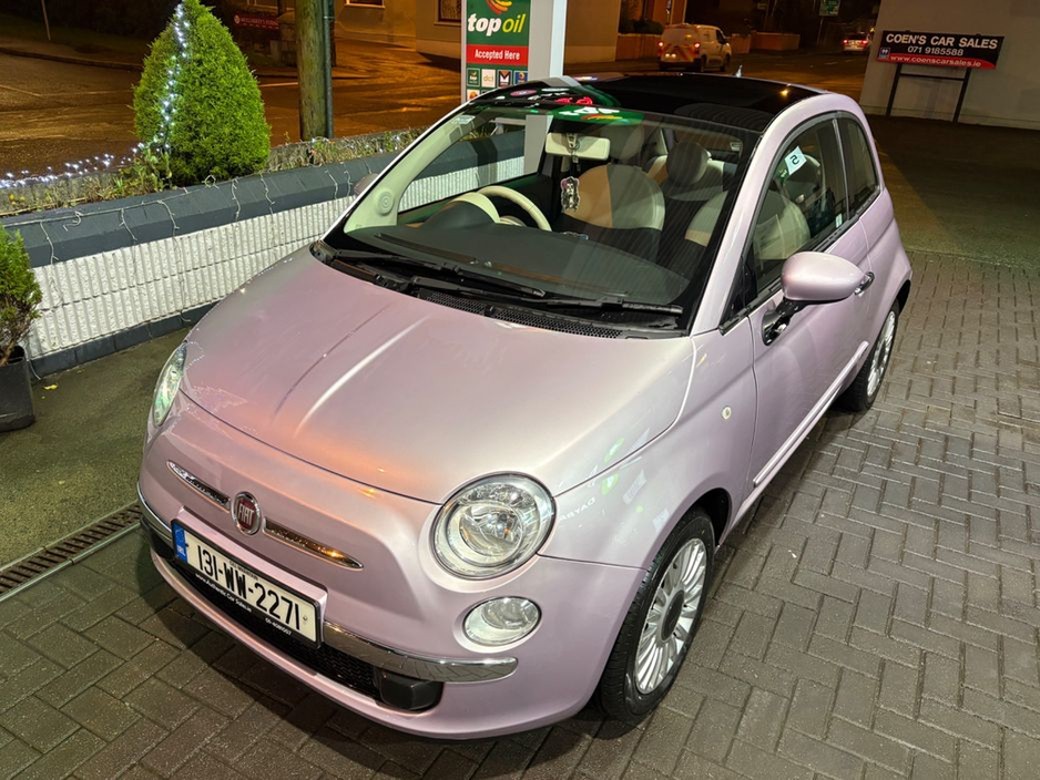 2013 Fiat 500 1.2 Lounge 69BHP - Pink! €5,999