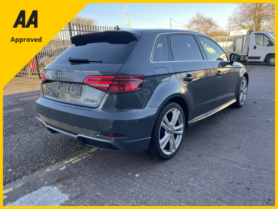 2018 Audi A3 S LINE 1.0cc TFSI SPORTBACK FREE DELIVERY €17,750