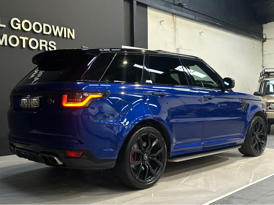 2018 Land Rover Range Rover Sport 5.0 V8 SVR 550BHP COMMERCIAL €59,950