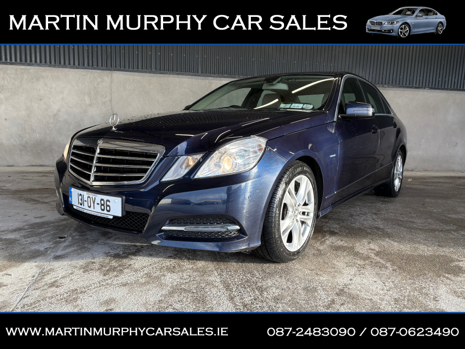 2013 Mercedes-Benz E Class 200 CDI BLUE EFFICIENCY AVANTGARDE ECO 4DR A €6,950