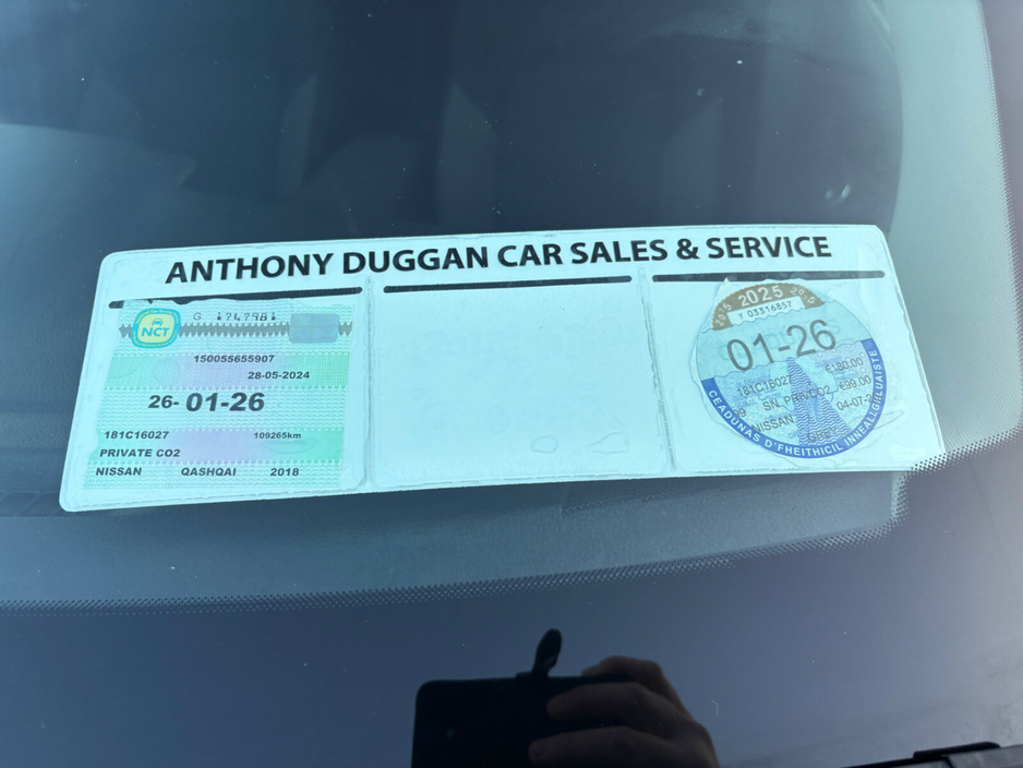 2018 Nissan Qashqai 1.5 DSL SV PREMIUM €15,995
