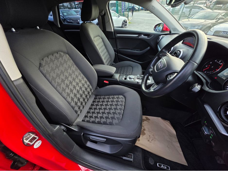 2014 Audi A3 ( 142 REG ) SALOON 1.4 TFSI PRIVACY GLASS REVERSING CAMERA - PARKING SENSORS ALLOYS - SIMI DEALER - LOW ROAD TAX BAND €14,750