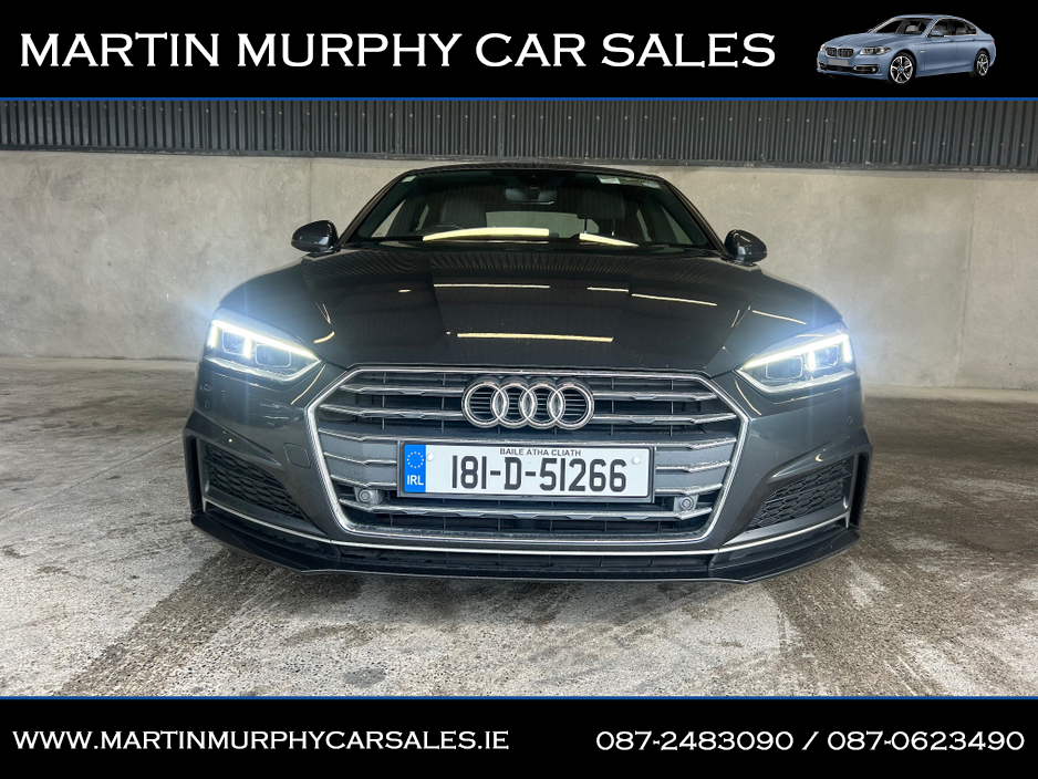 2018 Audi A5 2.0 TDI S LINE ULTRA 190 BHP AUTO €22,950