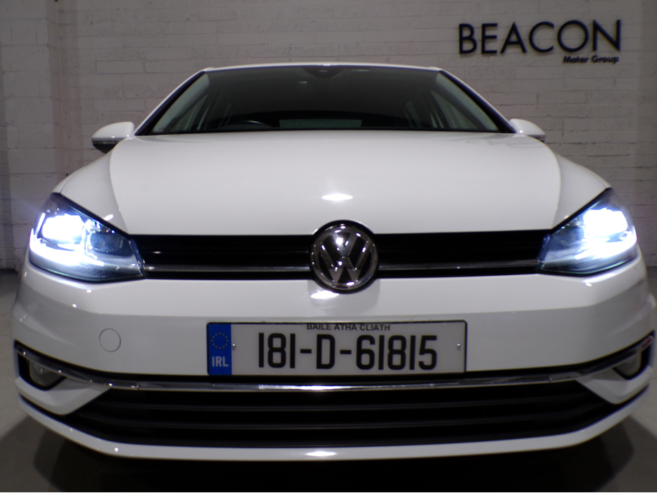 2018 Volkswagen Golf *2018*ONLY 16,000 MILES*AUTO*VW GOLF 1.2 MARK 7.5*COLOUR CAMERA*SAT-NAV*APPLE-CARPLAY*ANDROID AUTO*UP-GRADED VW ALLOYS*XL MEDIA*FLAT-BOTTOM SPORT STEERING WHEEL WITH ADAPTIVE CRUISE CONTROL**RADAR ASS €18,900