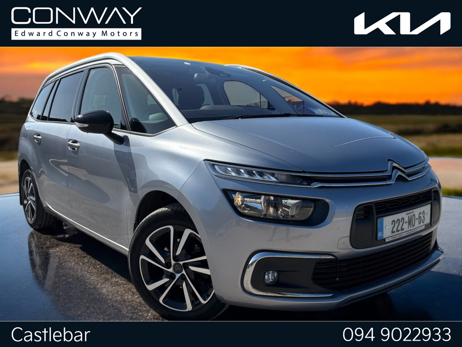 2022 Citroen Grand C4 Picasso 7 seater, Flair, Diesel,. €28,999