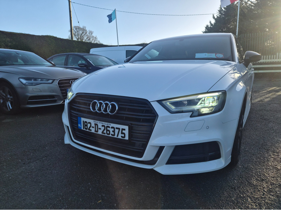 2018 Audi A3 1.5 S LINE BLACK EDITION TFS TFSI 4DR €21,995