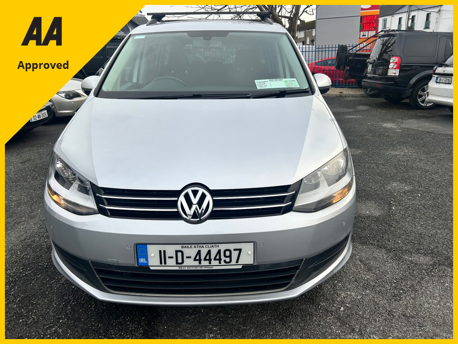 2011 Volkswagen Sharan 2011 VW SHARAN 7 SEATER 2.0TDI CL NEW NCT €8,950
