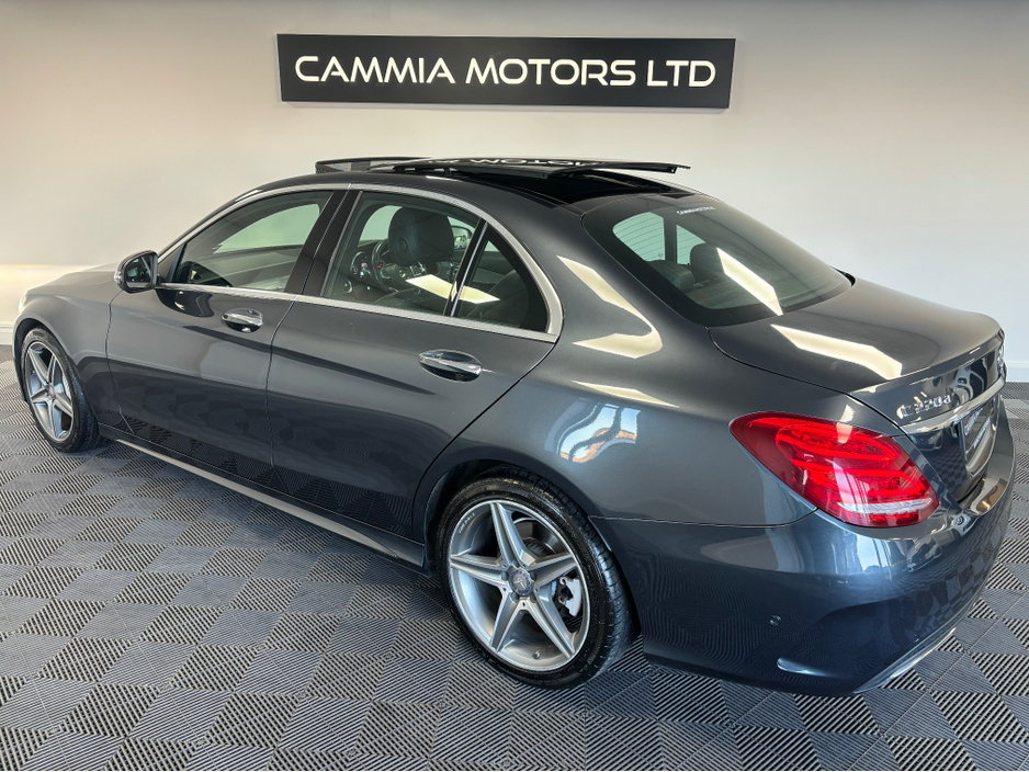 2016 Mercedes-Benz C Class MERCEDES BENZ C CLASS AMG LINE PREMIUM 4DR AUTO*PANORAMIC SUNROOF*HEATED BLACK LEATHER ELECTRIC MEMORY ADJUSTABLE SEATS*REVERSE CAMERA*ELECTRIC TAILGATE*KEYLESS ENTRY & START*FINANCE AVAILABLE* €18,950