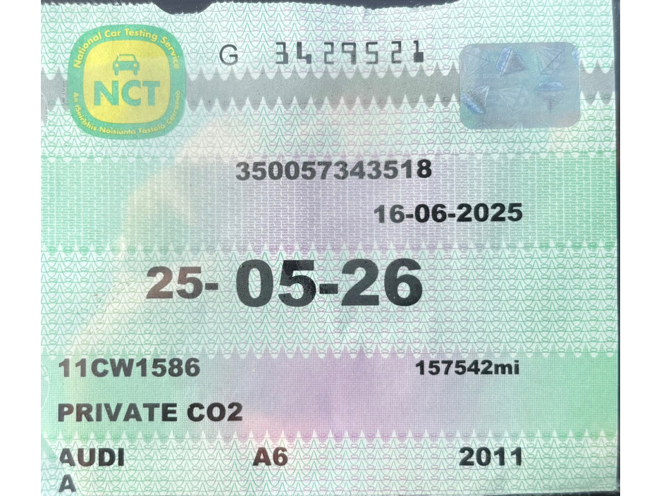 2011 Audi A6 2.0 TDIE S LINE 134BHP 4DR E 136PS TDI €6,250