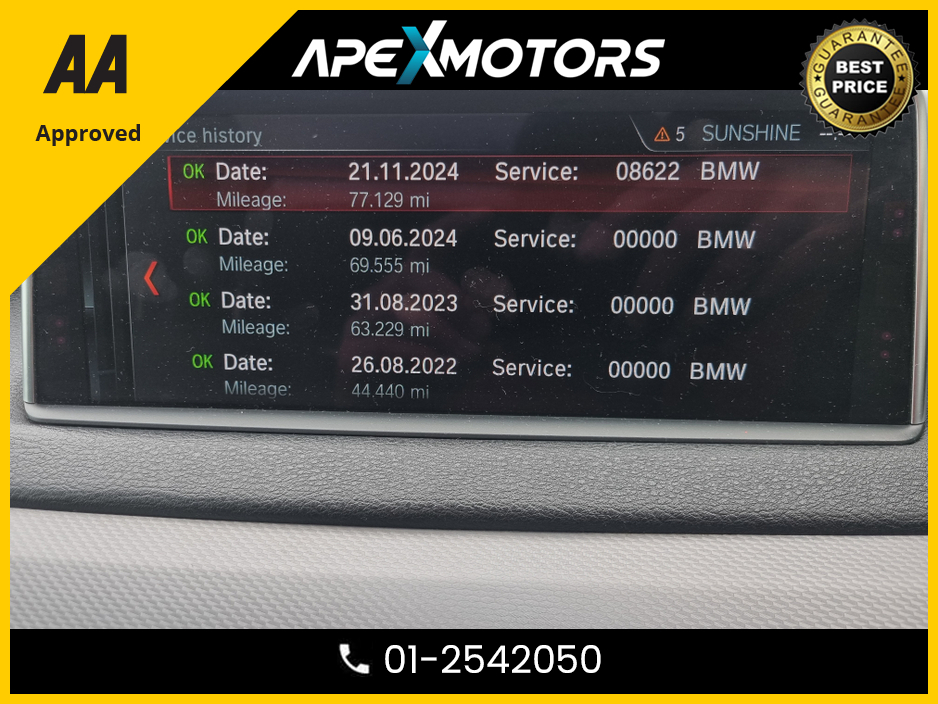 2018 BMW X5 FINANCE ARRANGED * X-DRIVE 30D M SPORT AUTO * 4WD * 7-SEATER * NEW NCT DEC-27 * IMMACULATE * 8-STAMPS SERVICE HISTORY * AA APPROVED * 101 SAFETY CHECKLIST * AUTOMATIC * HEATED SEATS * COLOUR REVERSE €49,949