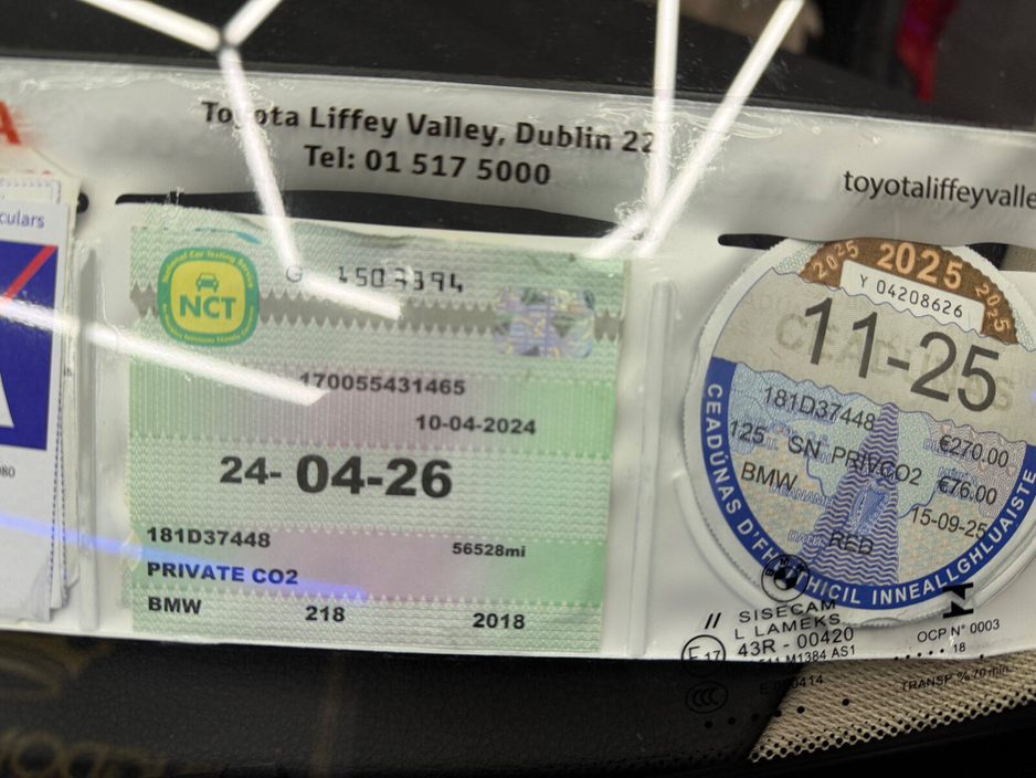 2018 BMW 2 Series 218i SE €16,500